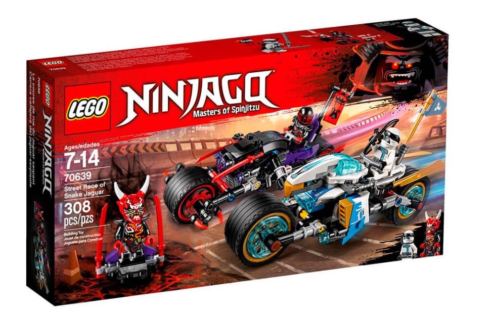 Набір Lego NINJAGO вуличні гонки змій (70639)