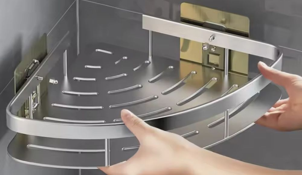 Полиця для ванної кімнати.