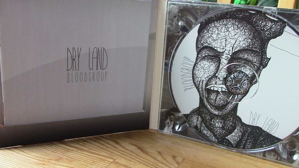 Bloodgroup " Dry land" CD, Electronic, Synth-pop, autograf