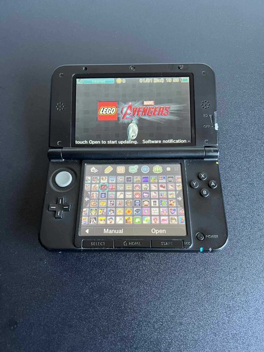 Nintendo 3DS XL Vermelha com 100+ Jogos
