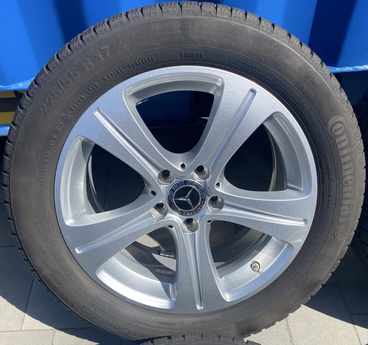 Alufelgi z oponami 225/55 R17 Mercedes E-Klasa W213 Felgi Opony 5x112