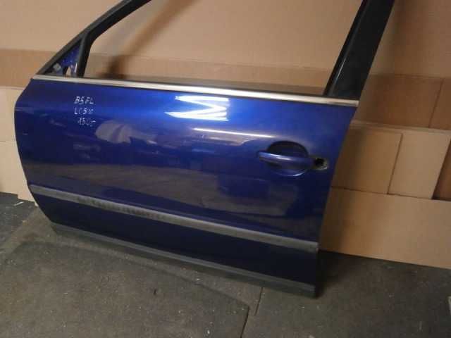 vw passat B5 FL drzwi lewe prawe niebieskie LC5X