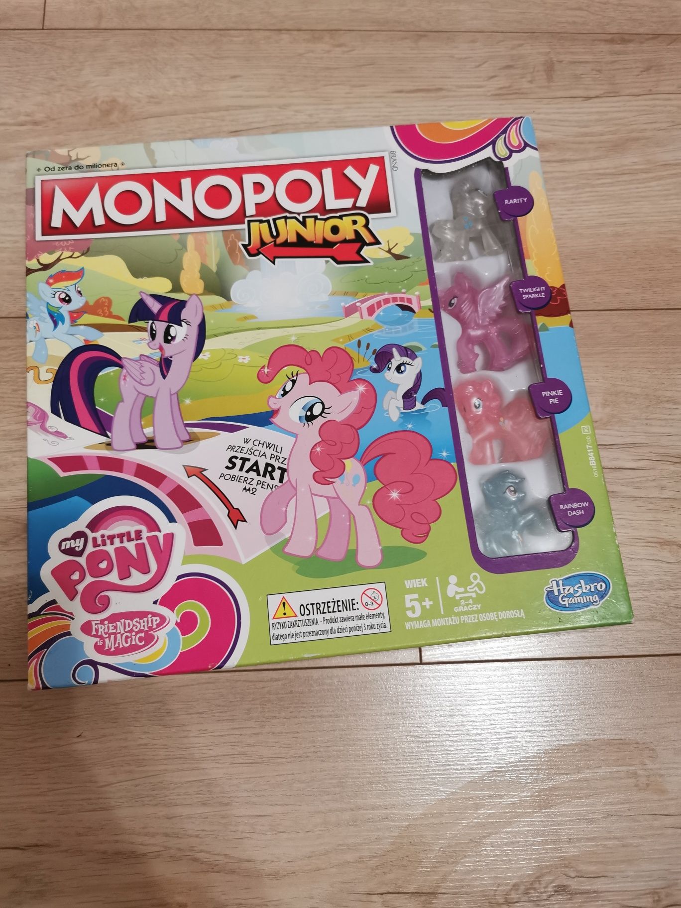Monopoly junior my little pony gra planszowa