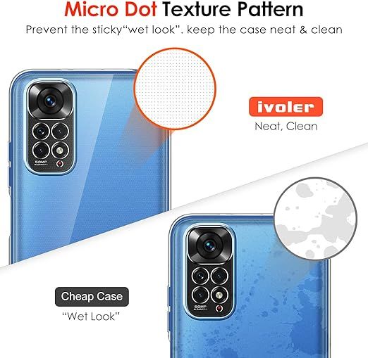 ivoler przezroczyste  etui do xiaomi redmi note 11 4g i 11s x