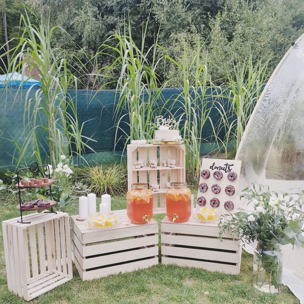 Wynajem namiotu bubble tent, panienski, wesele