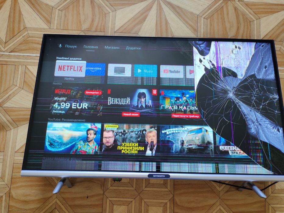 Телевізор Skyworth android tv