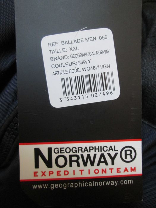 Geographical Norway kurtka męska zimowa XXL