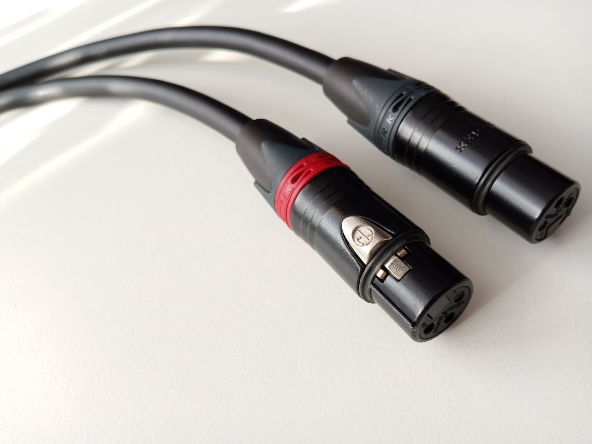 XLR Xangsane SP-9003Ag 2x0.5m Neutrik Srebro