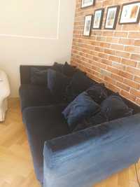 Ikea sofa granatowa