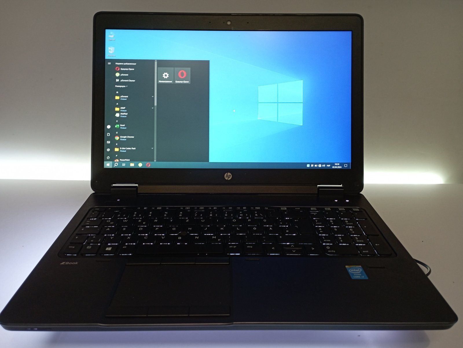 Ноутбук ігровий HP ZBook 15 D5H42AV i7/12/512/quadro-k2100m