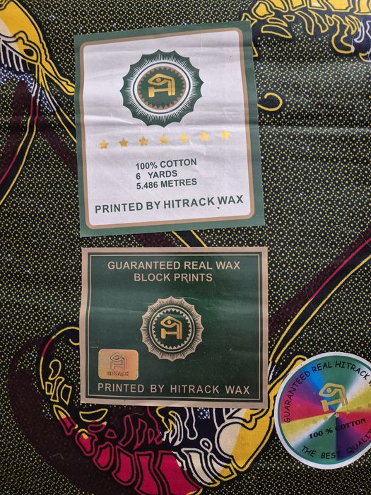 Capulana tons de verde