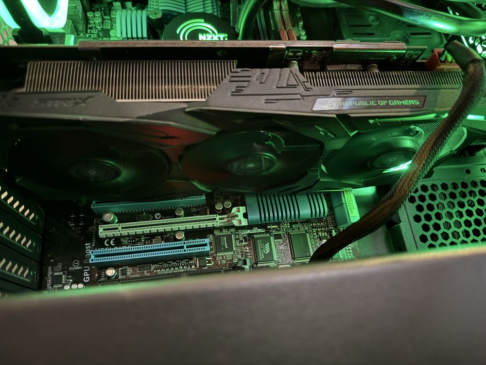 AMD Radeon RX 580 Strix OC 8GB Karta graficzna sprawna