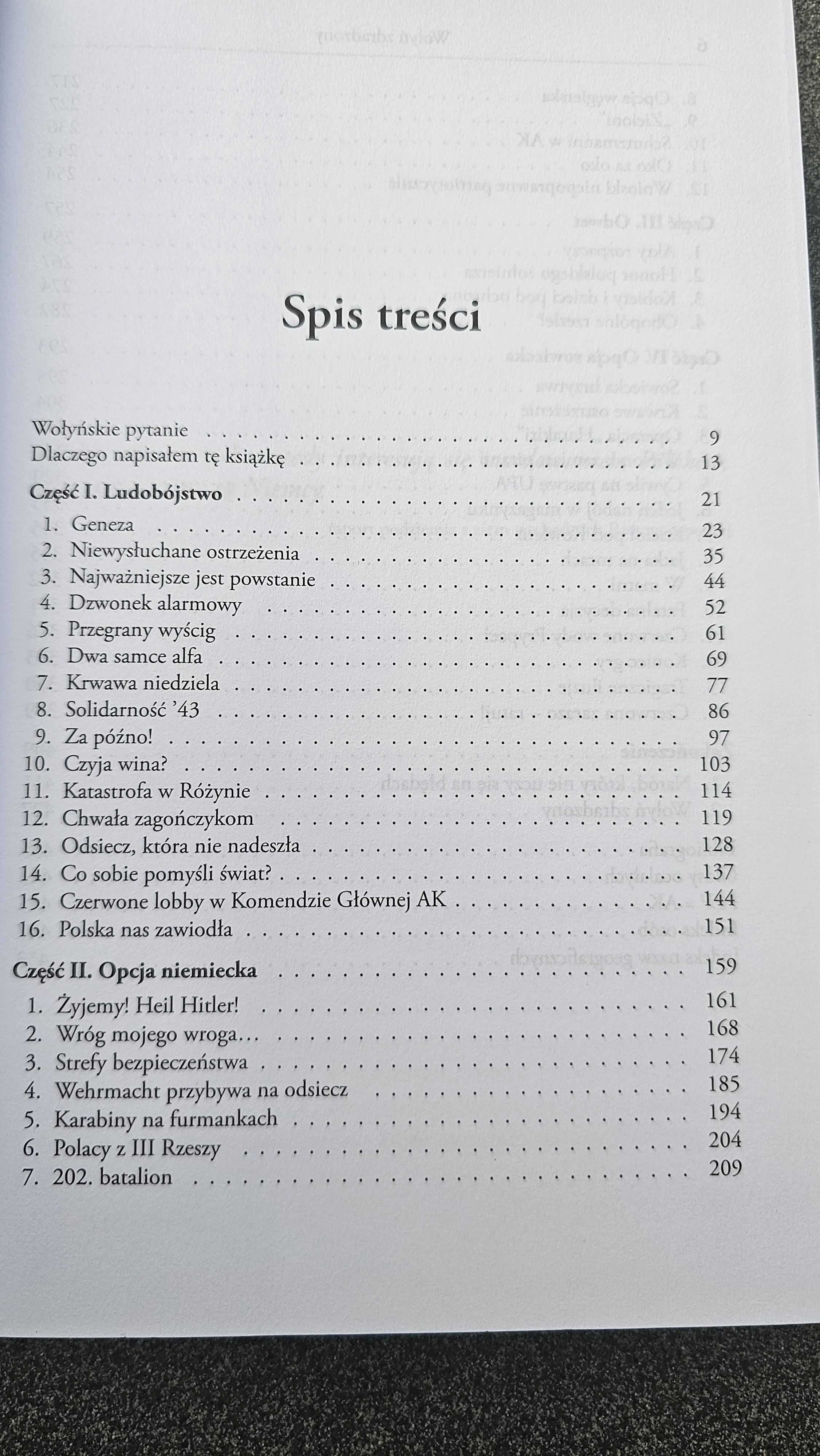 A5 Wołyń zdradzony Piotr Zychowicz Rebis 2019 BDB SPIS