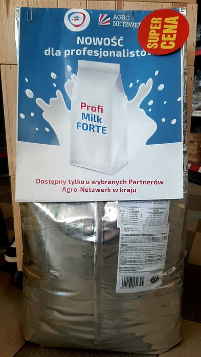 Mleko dla cieląt białe od 3 dnia PROFI MILK FORTE - NETZWERK, 20kg