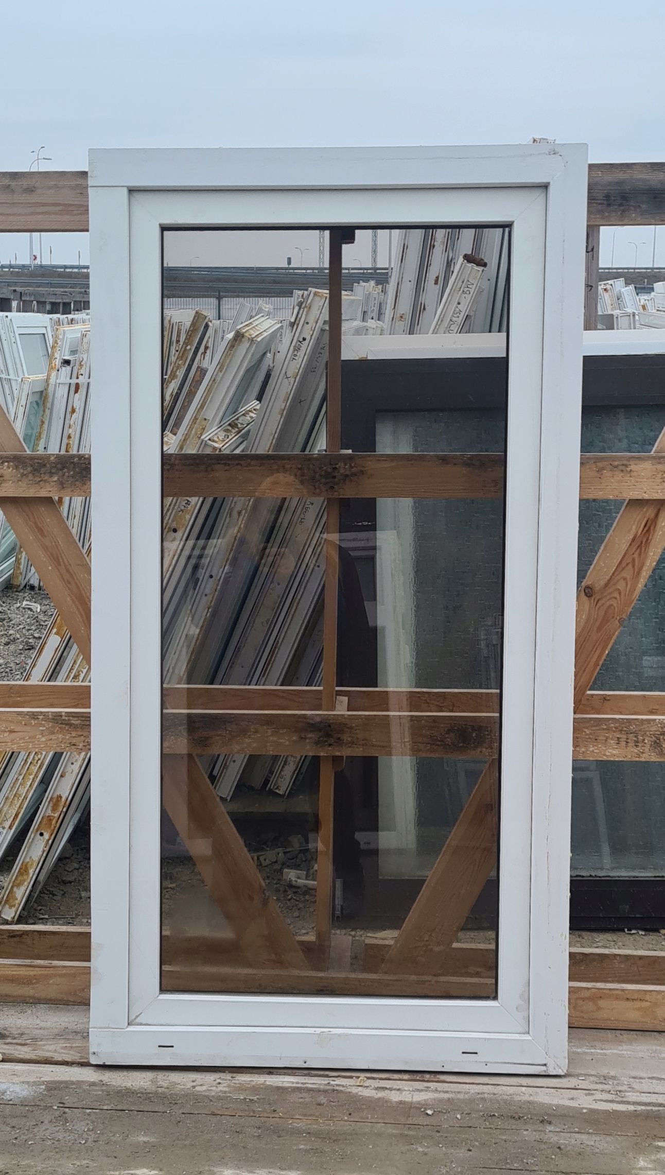 OKNA Używane 87x160 OKNO KacprzaK Plastikowe PCV Lider Okna OLX