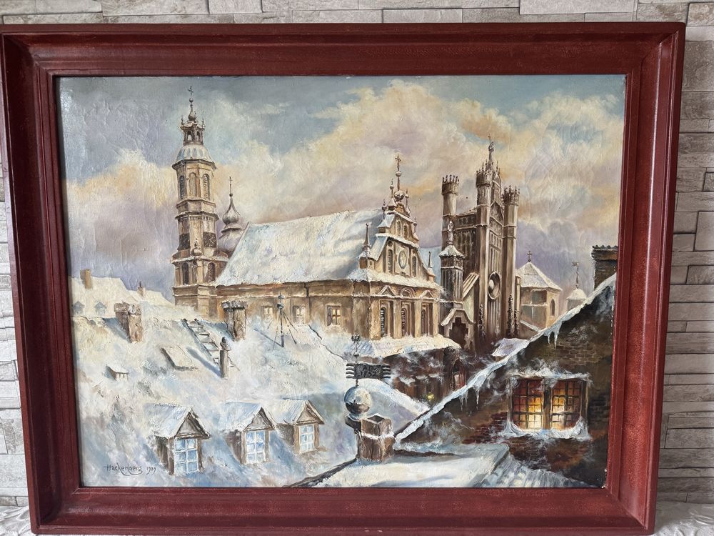 Obraz Hackenberg 1989 olejny
