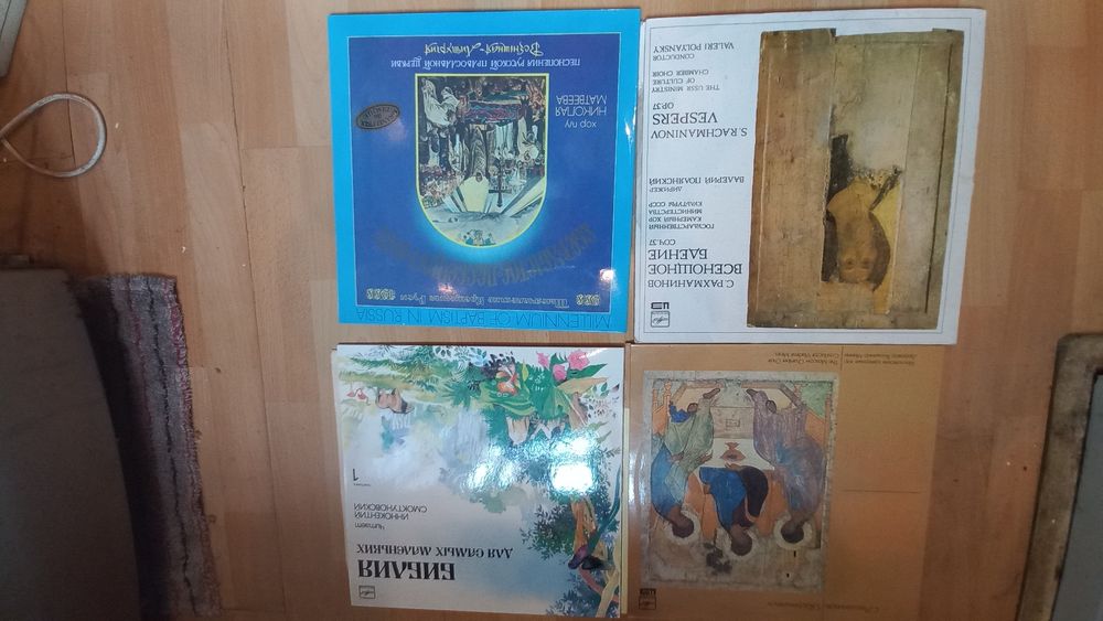 Пластинки Духовная музыка(лот)
