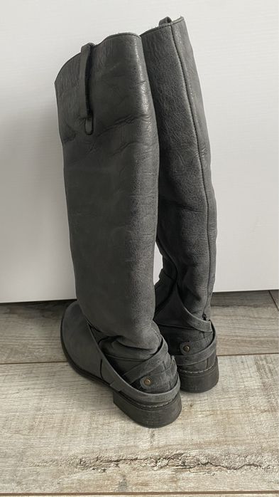 Шкіряні зимові чоботи