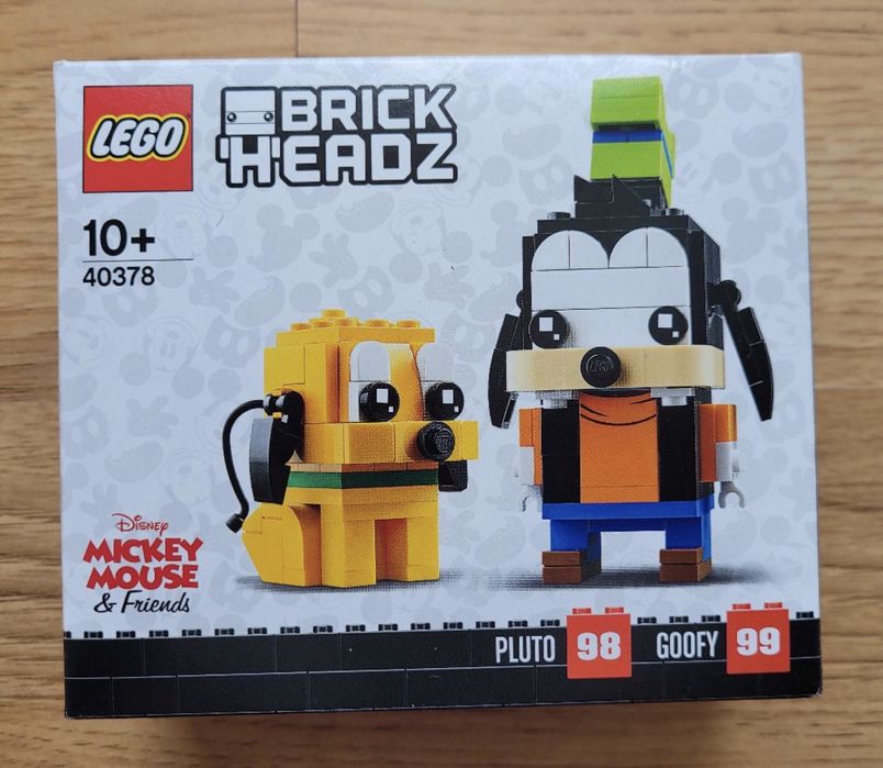 LEGO 40378 BrickHeadz Goofy i Pluto