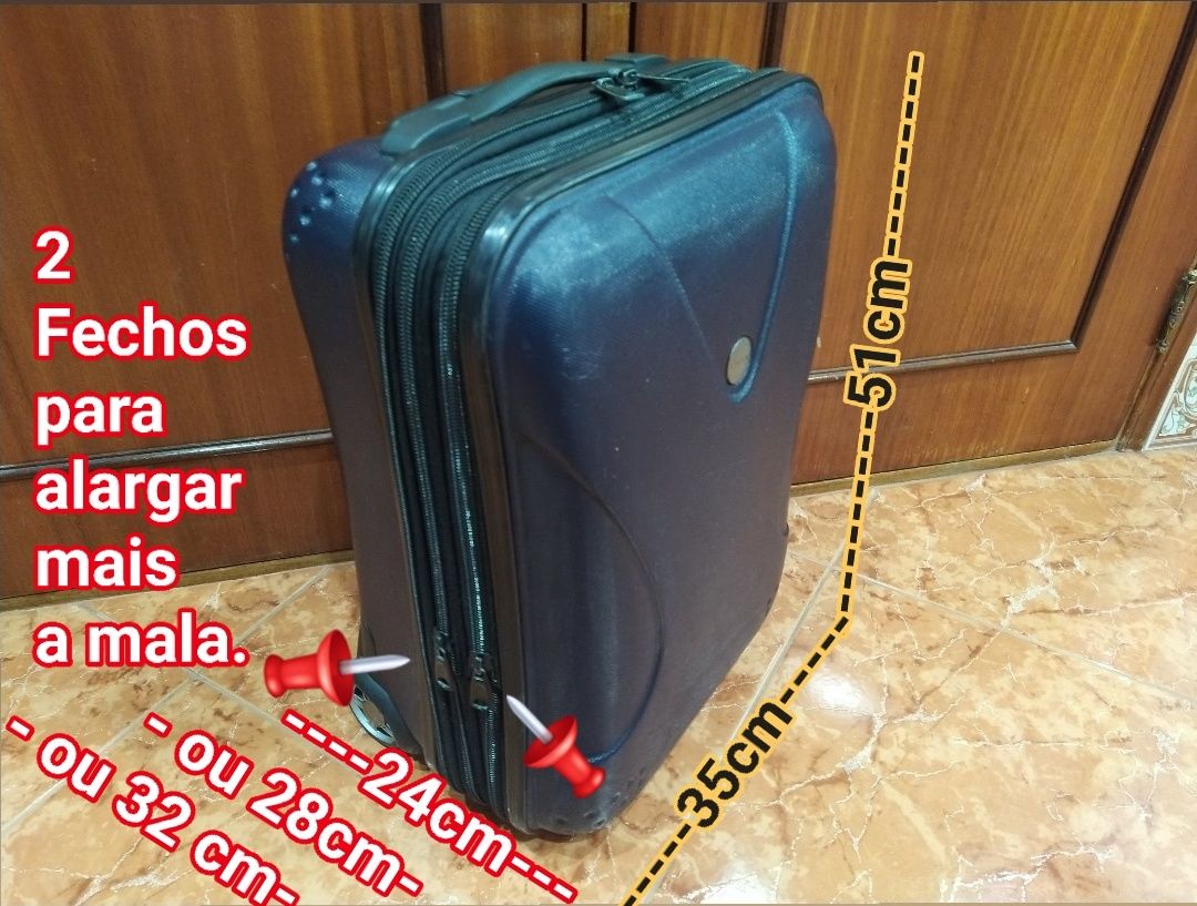 Mala malas de cabine 8 a 10 kg viagem casa quarto apartamento vivenda.