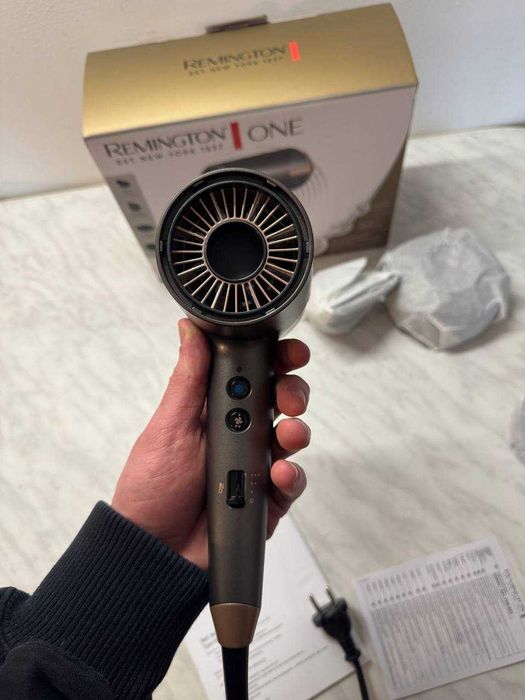Suszarka REMINGTON Włosy Zimny Nawiew Profesjonalna Stylizacja