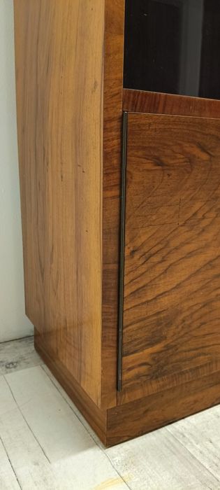 biblioteka Halabala regał na książki półki komoda długa