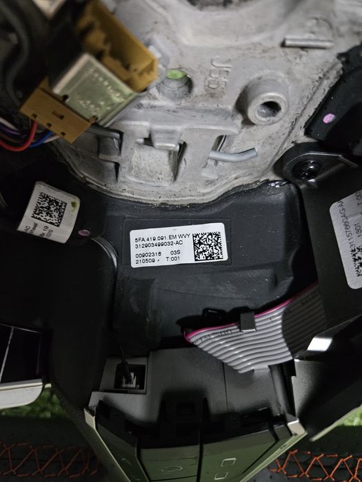 Оригінальне шкіряне кермо з підігрівом SEAT FR MQB EVO