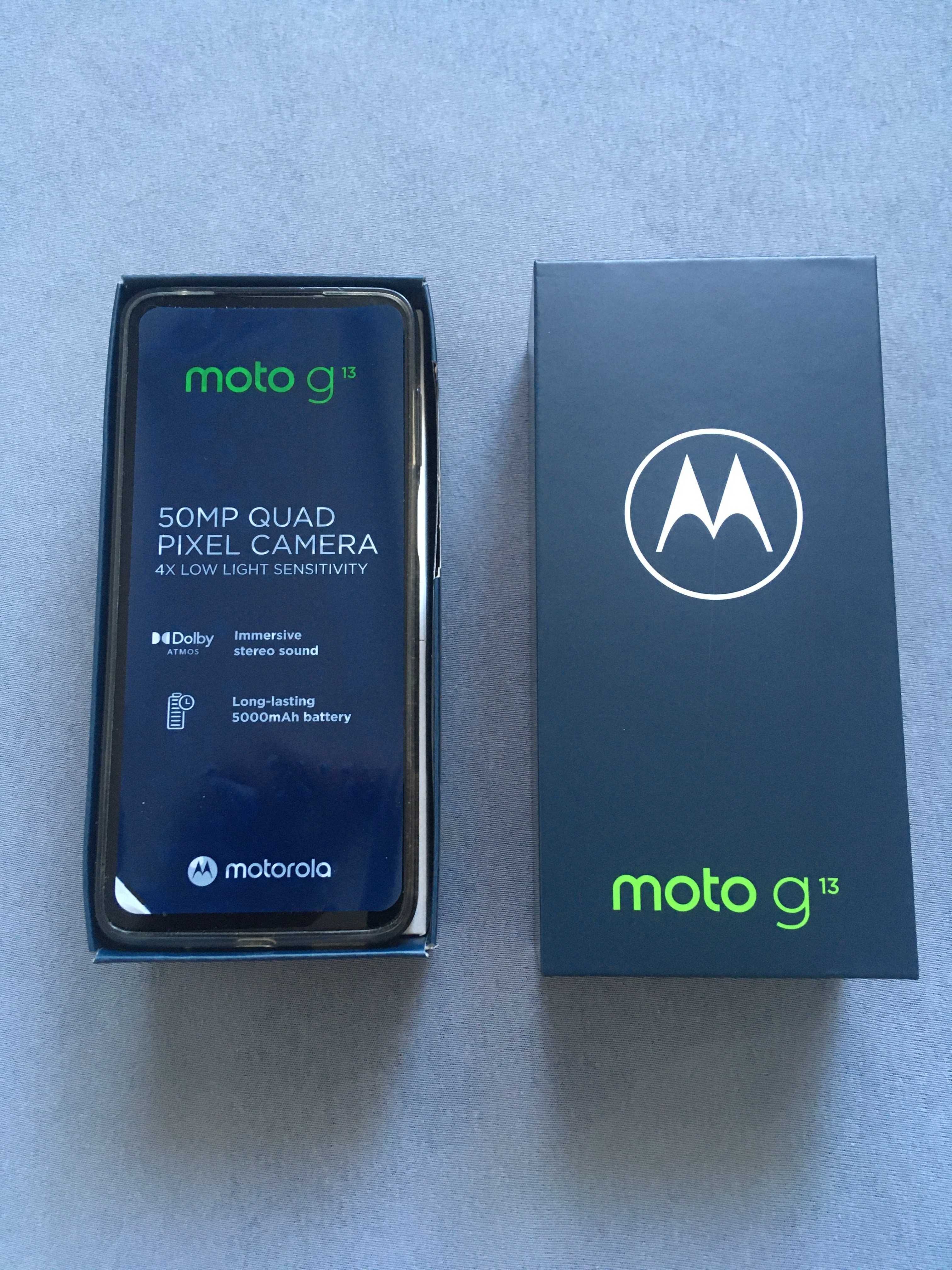 Motorola moto g13 Lavender Blue 4+128 GB na gwarancji stan IDEALNY
