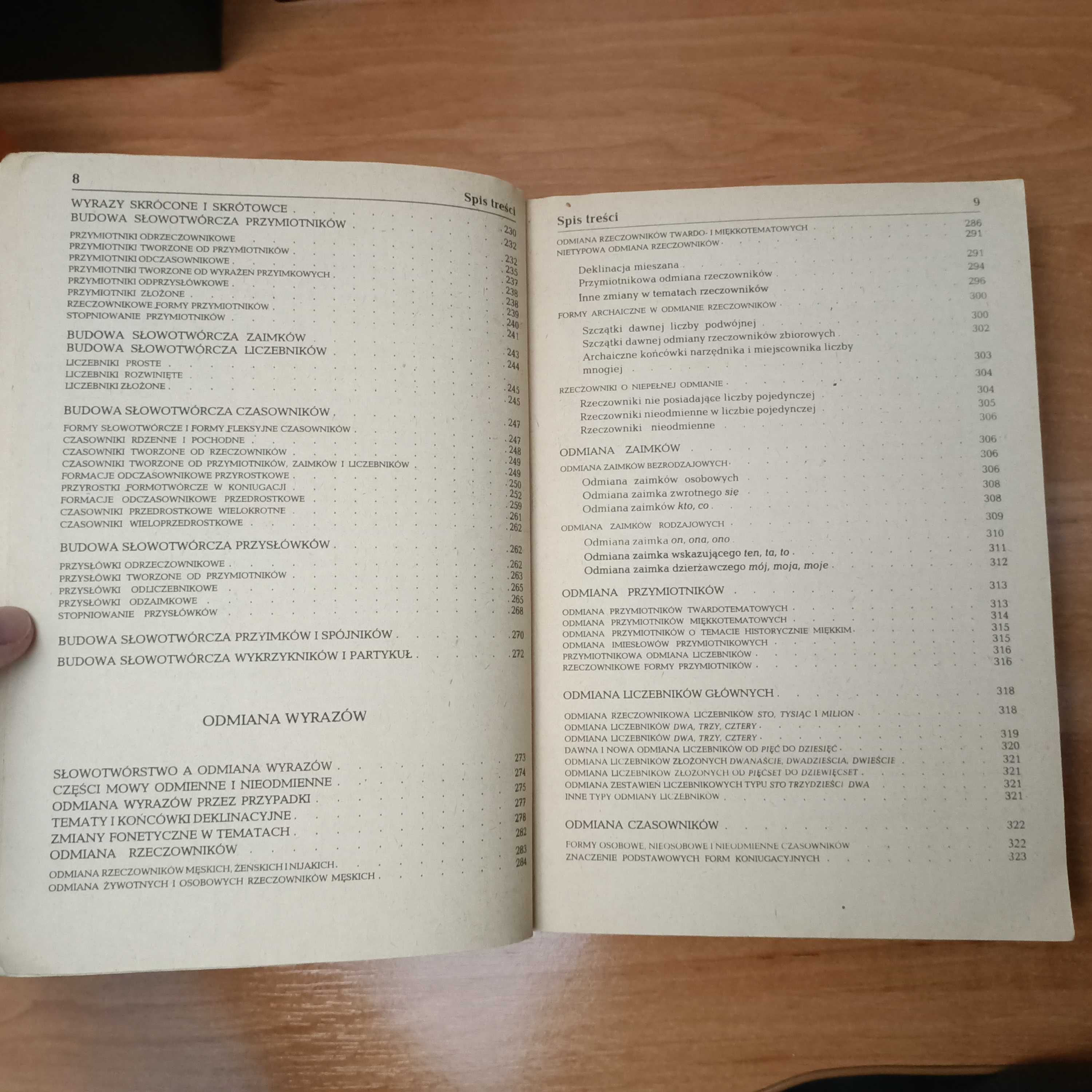 Gramatyka języka polskiego Piotr Bąk wp stara książka 1987