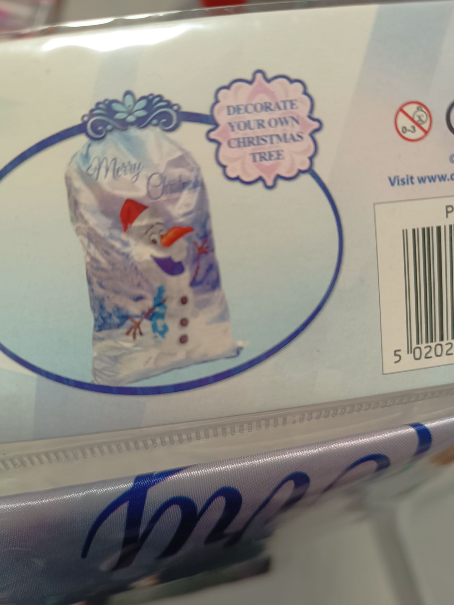 Мішок для подарунків Олаф frozen,новий
