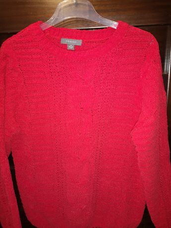 Sweterek czerwony XS 158-168