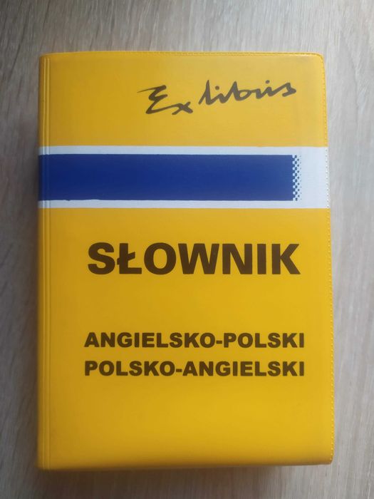 Słownik angielsko-polski, polsko-angielski - ex libris