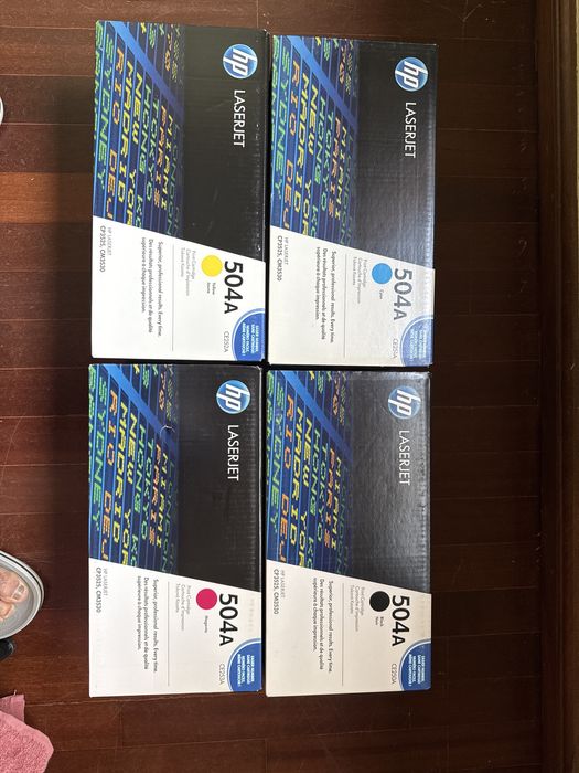 Toner HP novos e lacrados