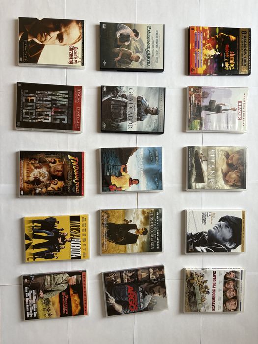Pakiet 15 kultowych filmów na DVD