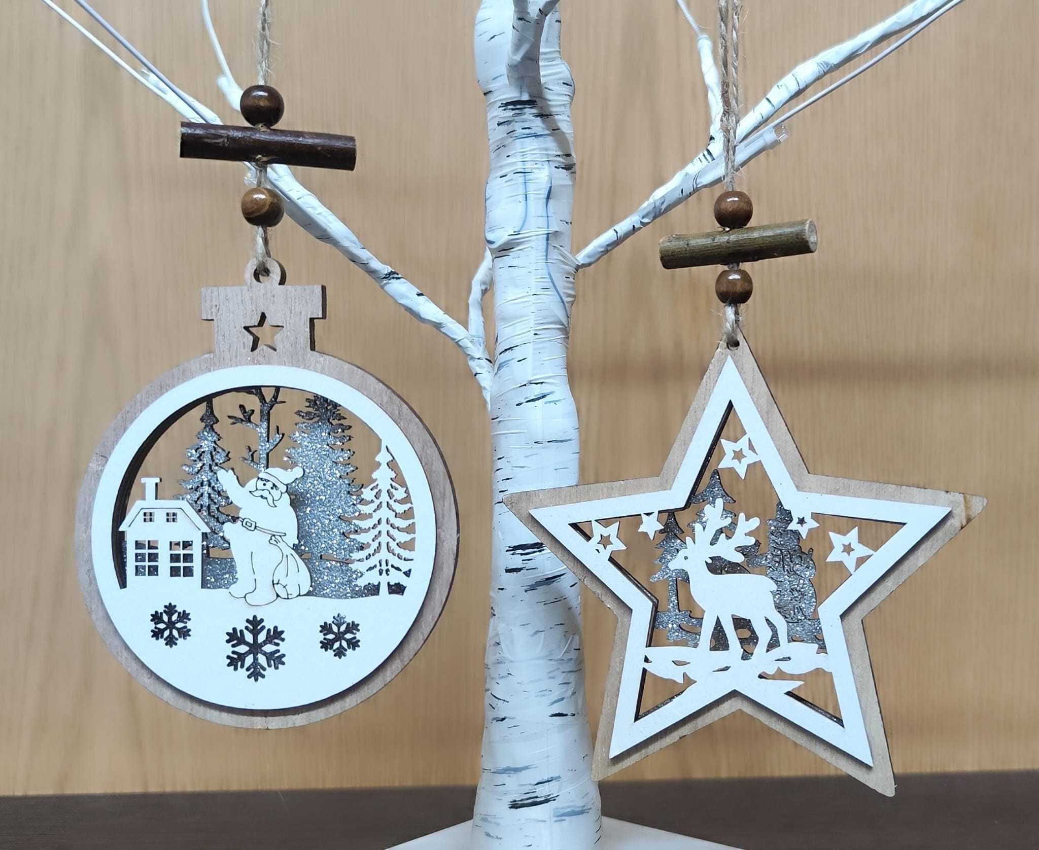 Decorações de árvore natal