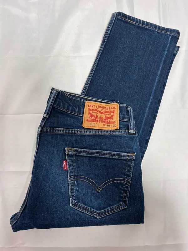 Levi's 511 W30 L32 męskie jeansy slim fit