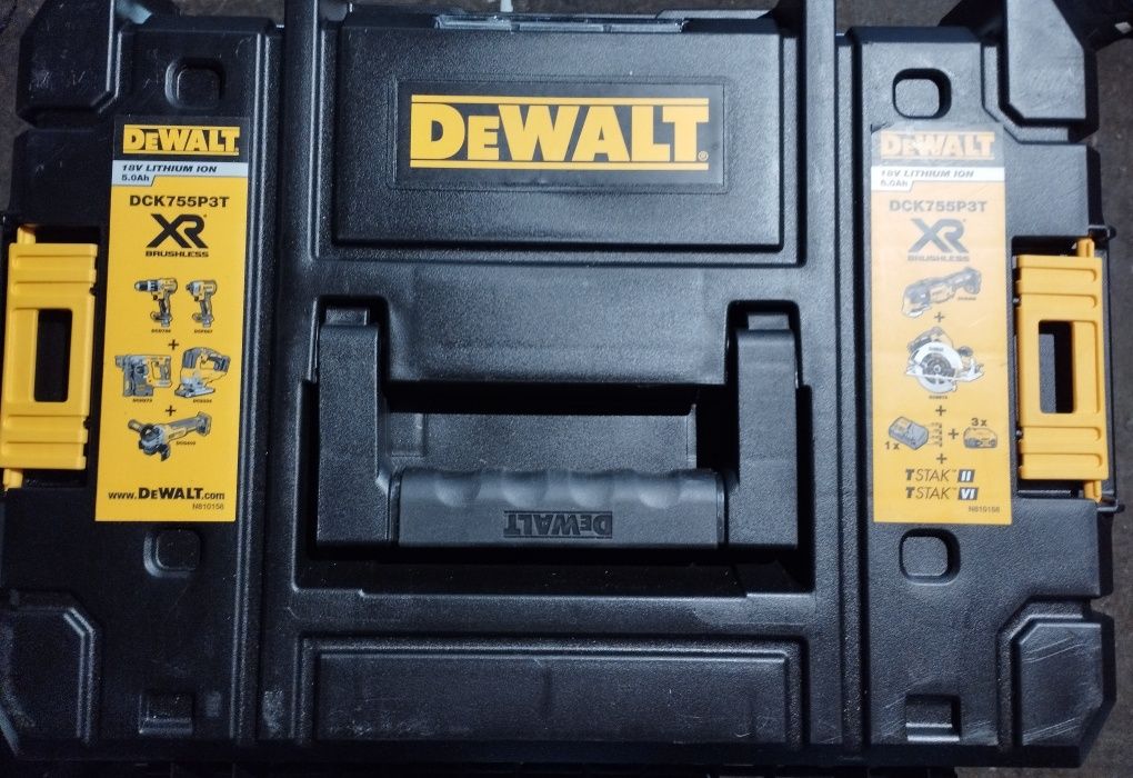 Zestaw DeWALT DCK755P3T