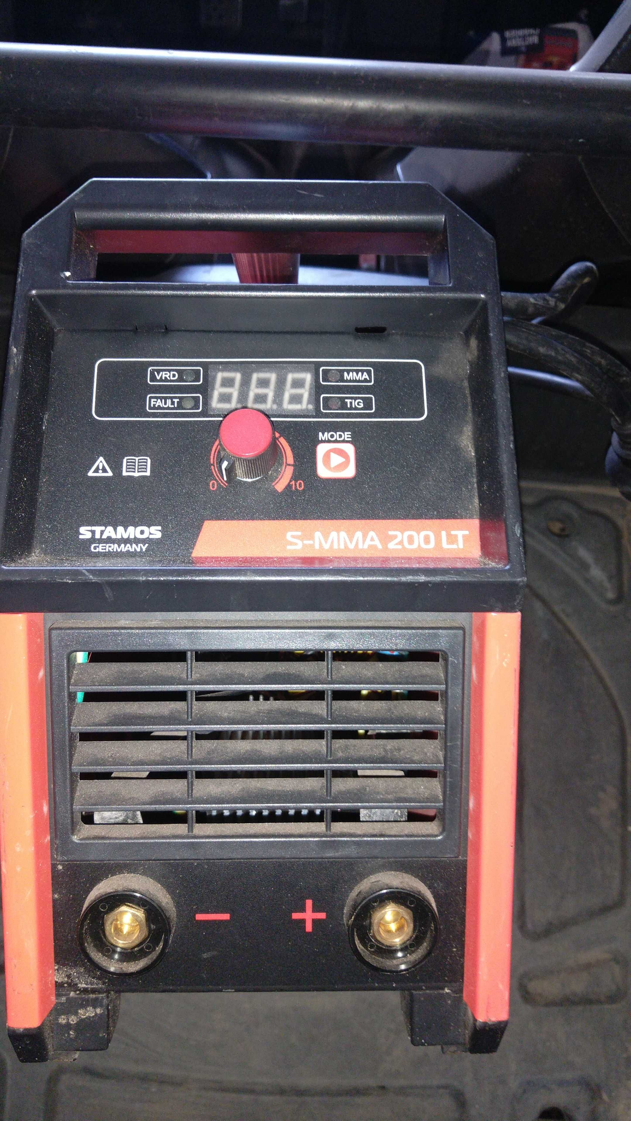 Spawarka STAMOS S-MMA 200 LT MMA TIG + przewód