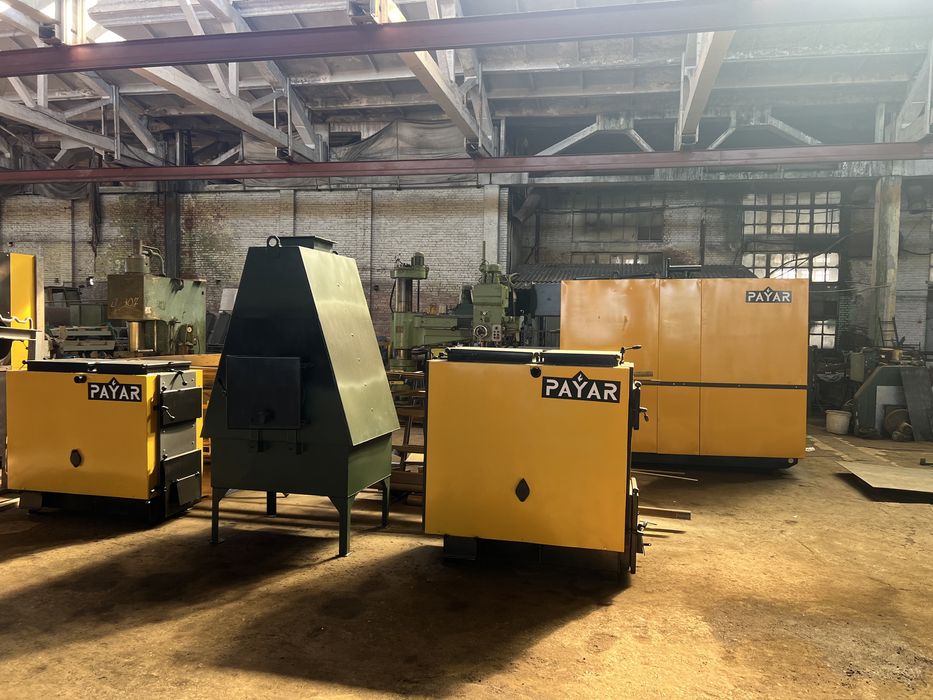 Котел твердопаливний піролізного типу холмова 120 кВт 100