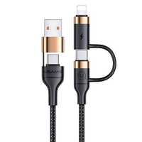 Kabel USB-C do Lightning USAMS U62 60W PD Fast Charge 1,2m