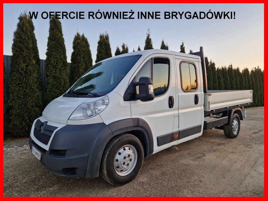 Citroën Jumper 130KM  Brygadówka Doka skrzynia 3m, koła 16cali, Klima, Sprowadzony!