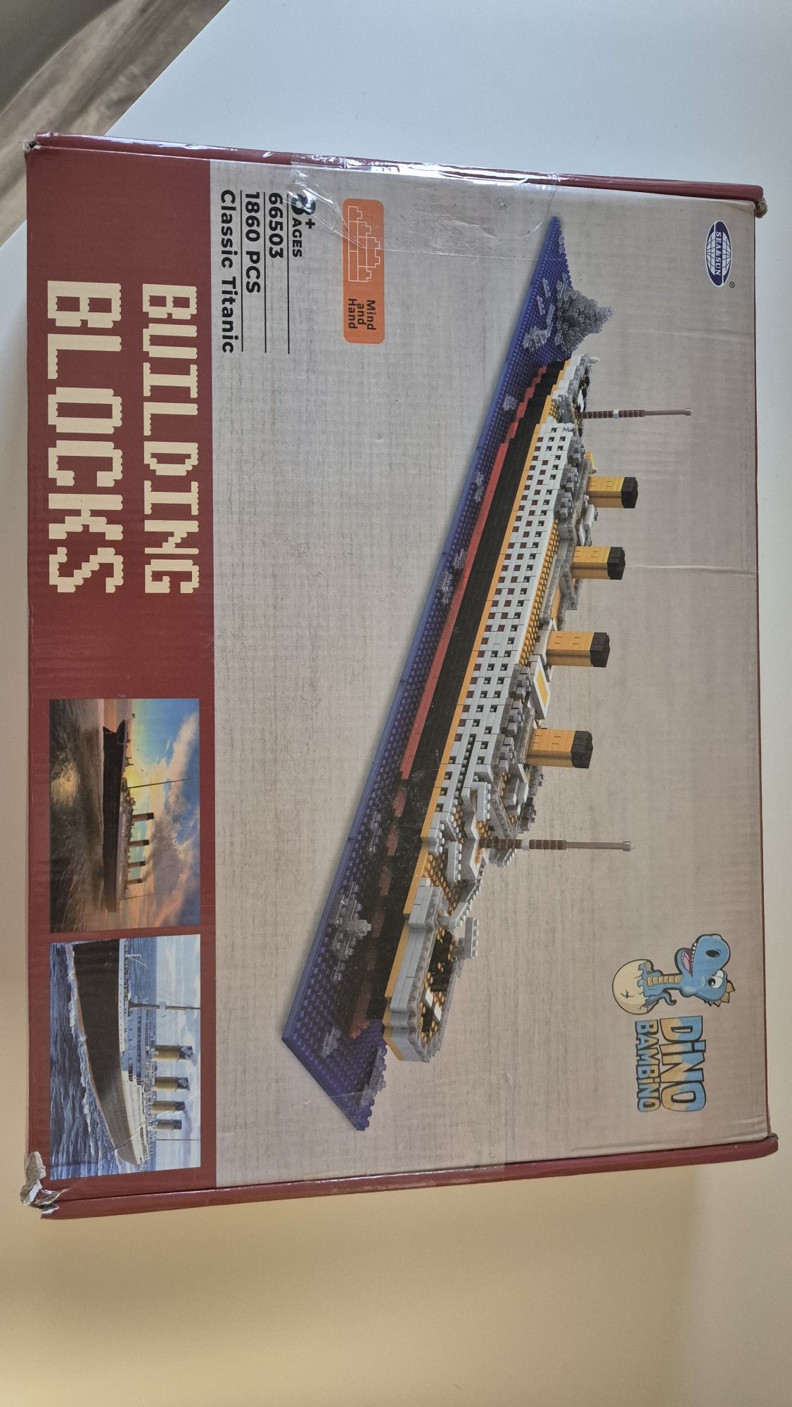 Titanic model klocki