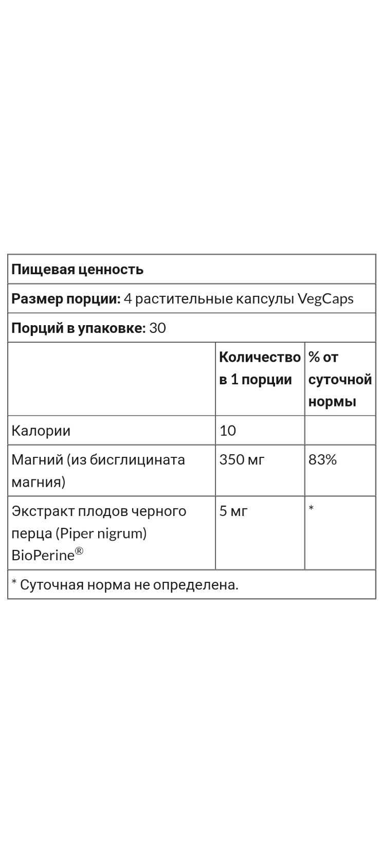 Глицинат магния, США, Магний глицинат с высокой усвояемостью, 350 мг