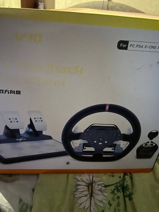 Игровой руль pxn v10