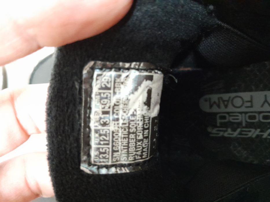 Демісезонні (єврозима) черевики Skechers