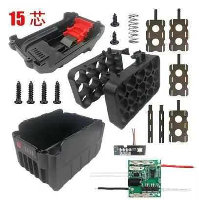 Корпуси акумулятора Makita 18-21В 5S, (10-15*21700), (10-15*18650)