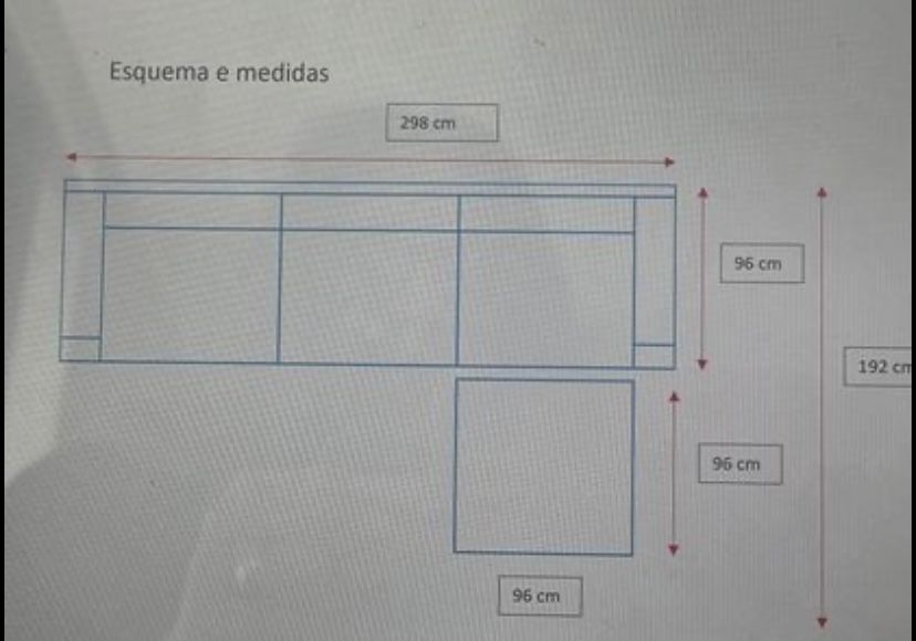 Sofá Semi Novo “Space Co Concept”