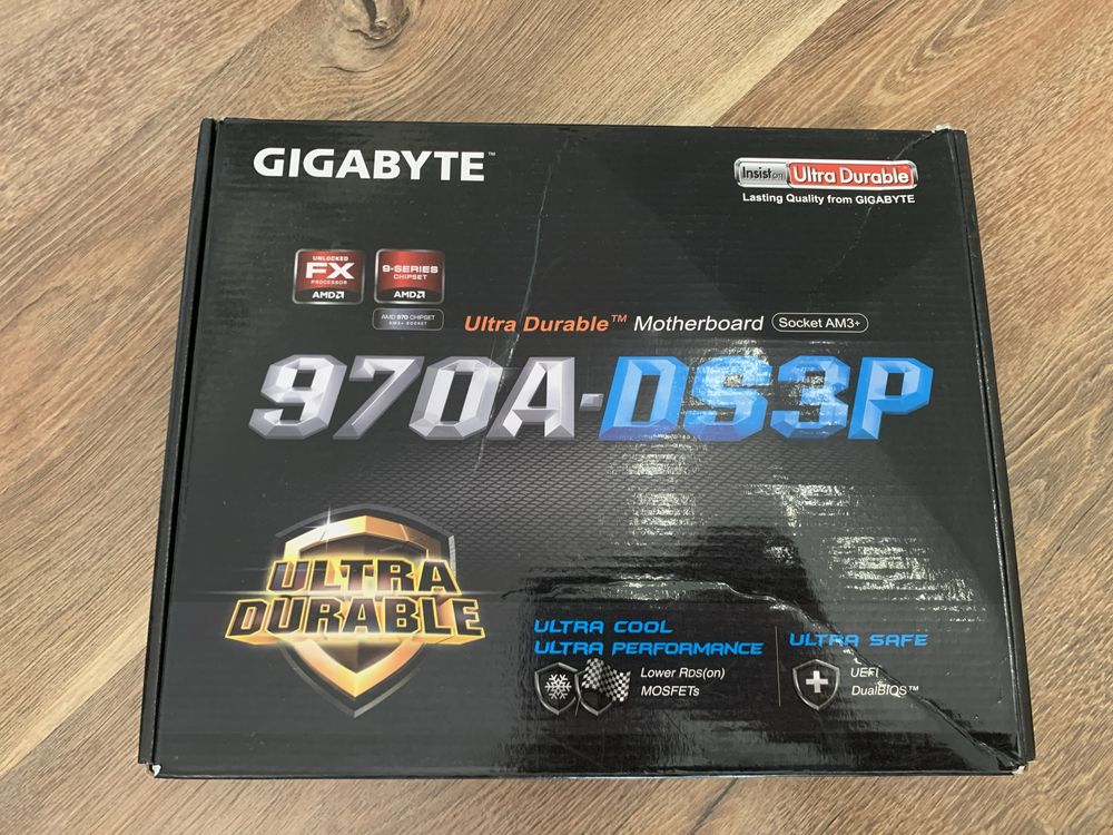 Материнська плата Gigabyte 970A-DS3P am3+ DDR3
