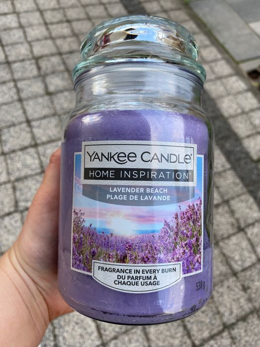 Yankee Candle Lavender Beach duża świeca 538 g