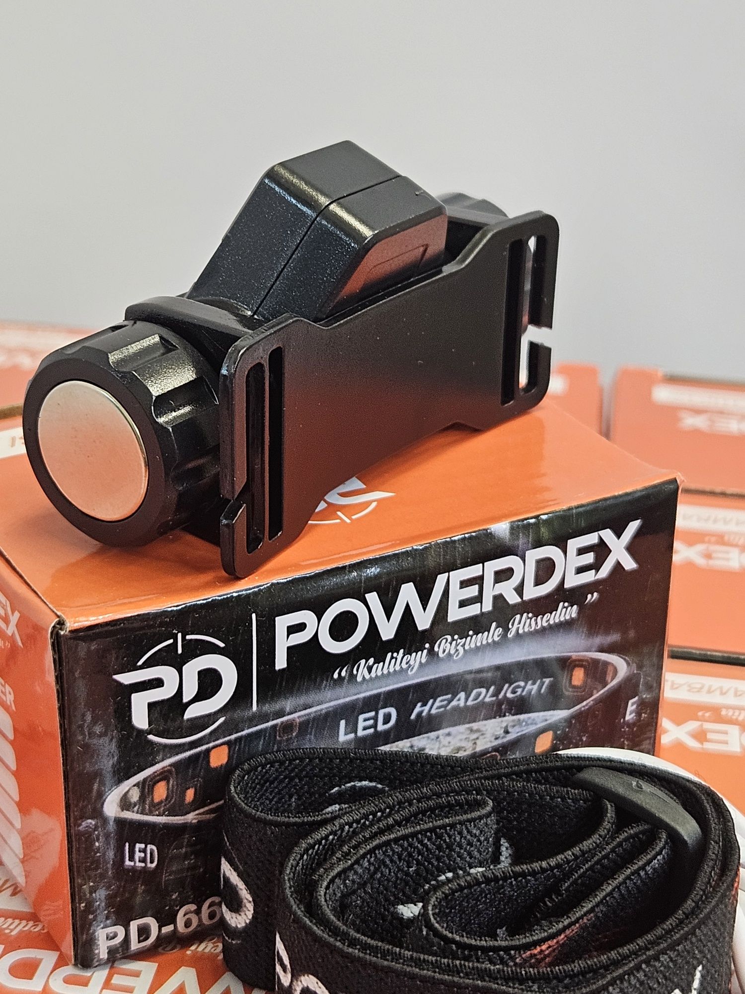 Фонарик налобный на магните PowerDex PD-6672 продажа от 5шт